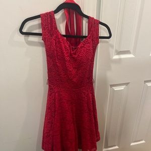 S red dress